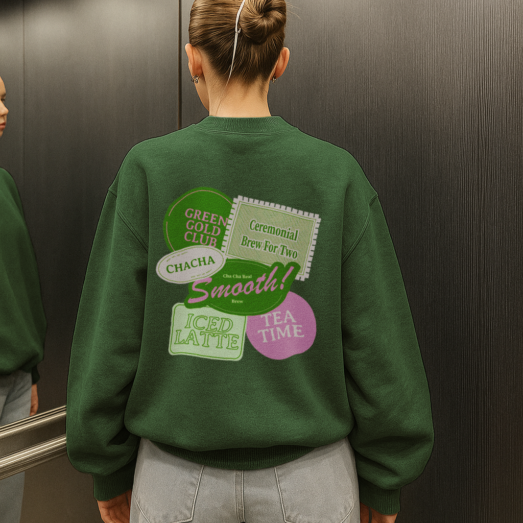 Matcha Baddie Badge
