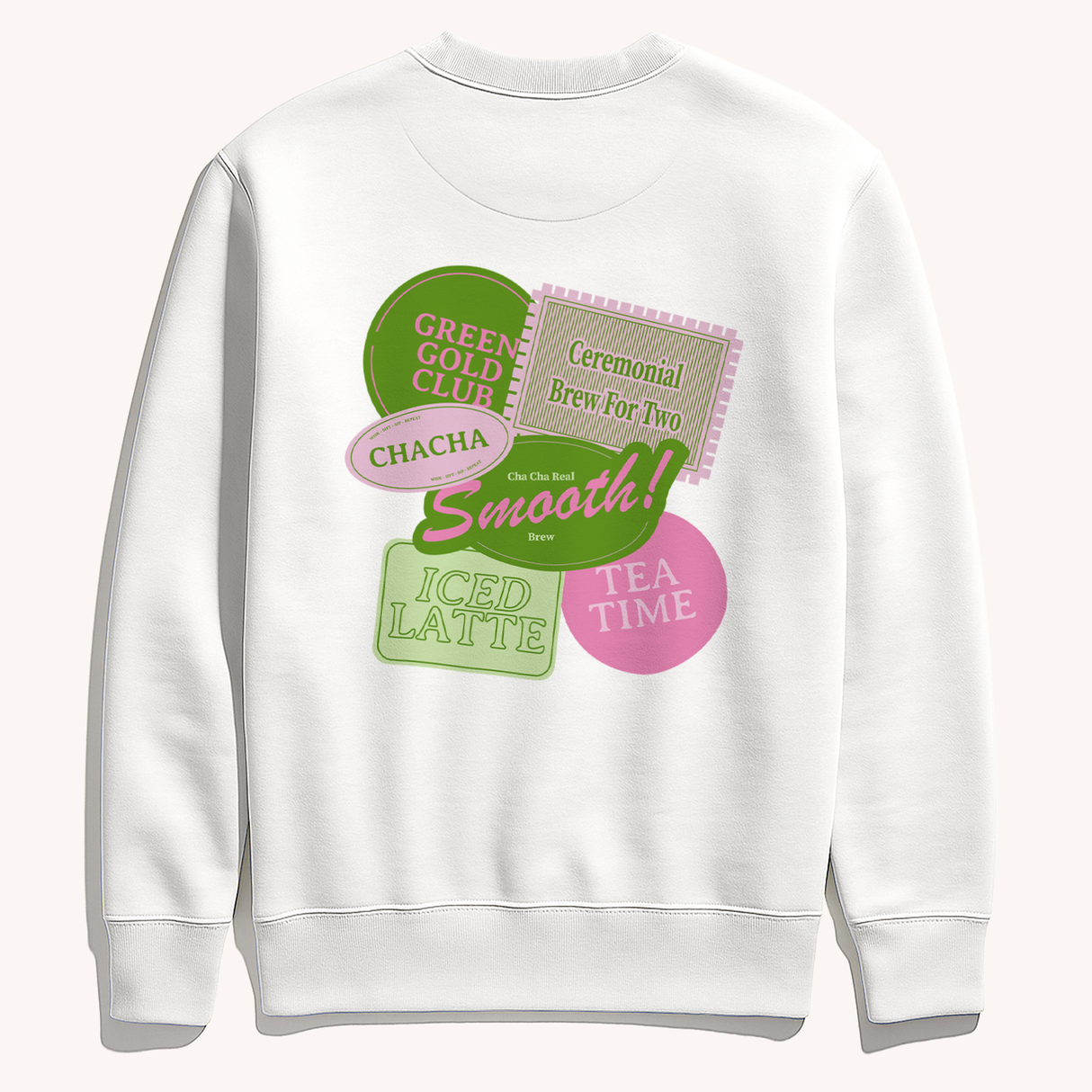 Matcha Baddie Badge