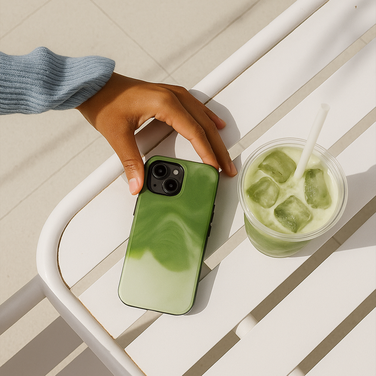 Matcha Latte Cream Swirl