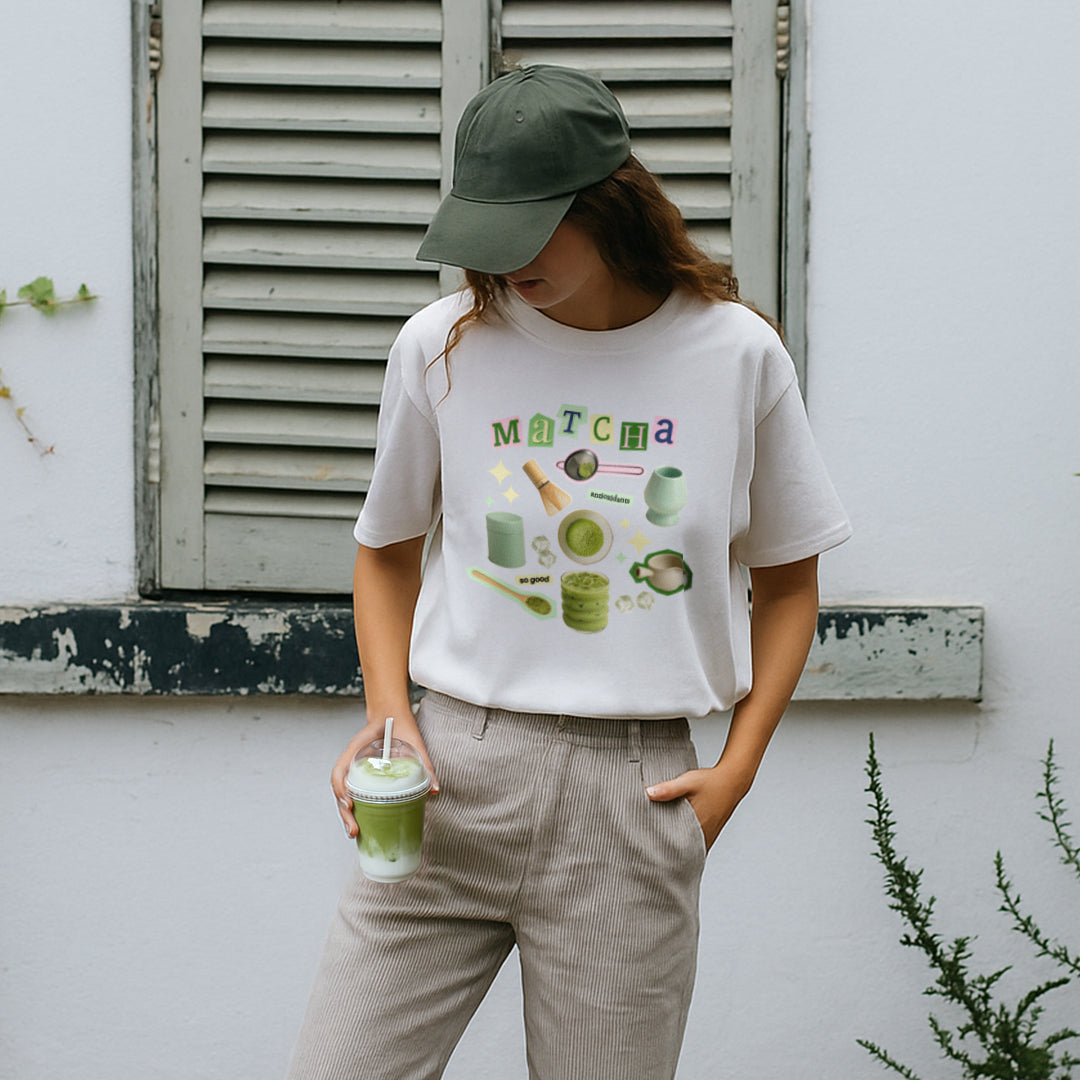 Matcha Mood Collage
